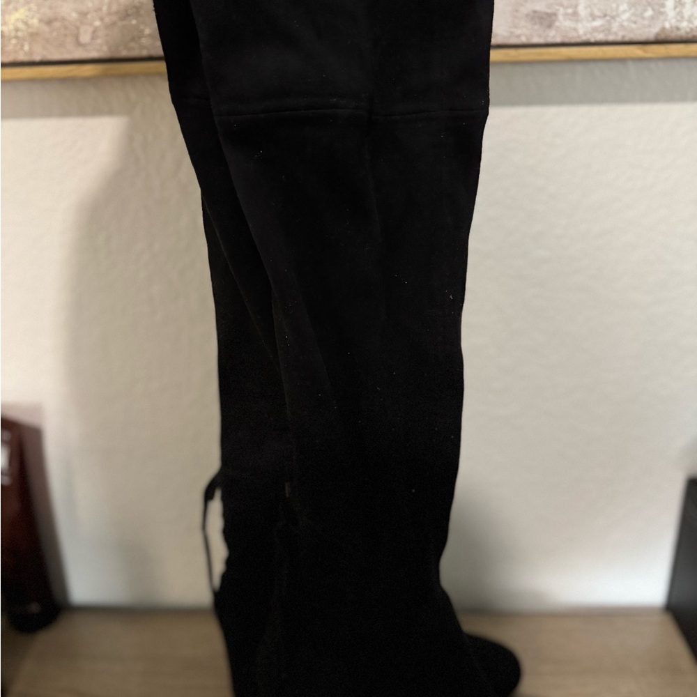 Aldo Black Over the Knee Boots